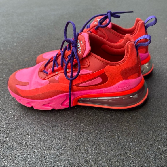 Nike 270 air max react mystic red pink blast 7 - Picture 8 of 10